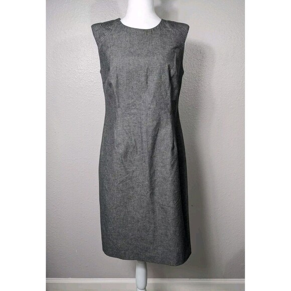 Banana Republic Gray Midi Dress - Picture 1 of 11